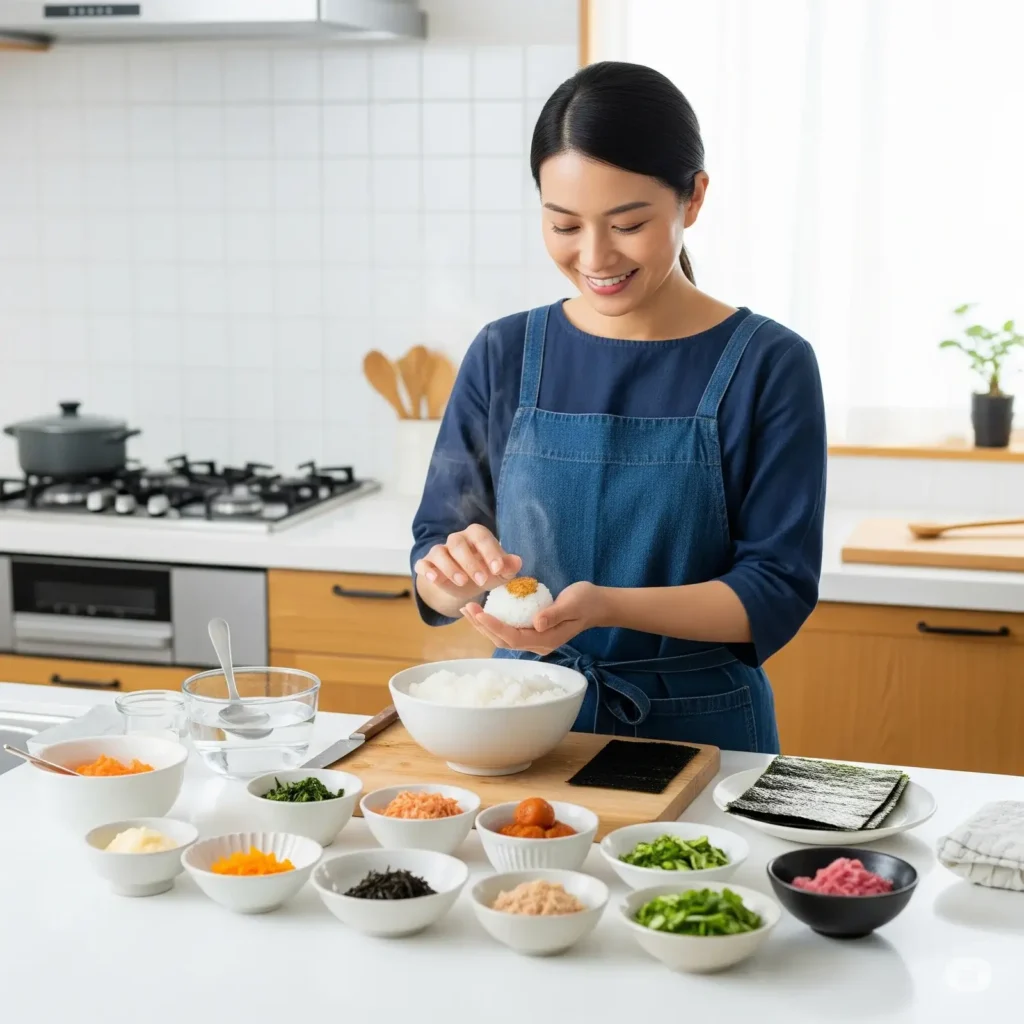 receta onigiri fácil