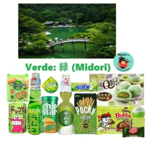 pack rainbow midori verde