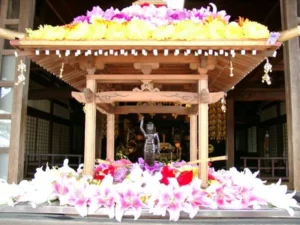 hanamatsuri cumpleaños buda