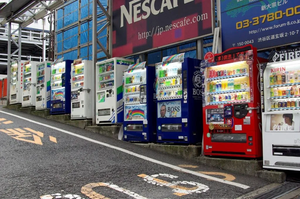 Máquinas Vending Japón