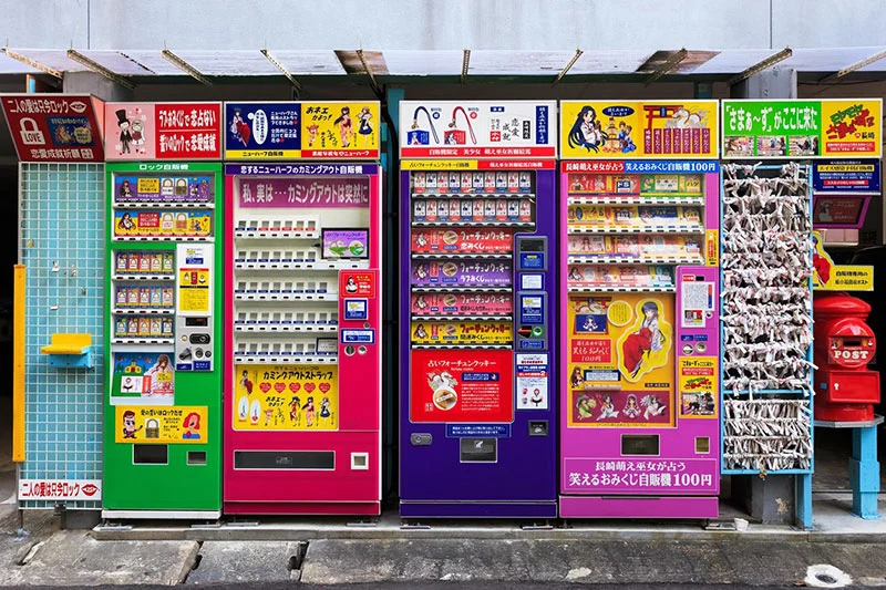 Máquinas Vending Japón