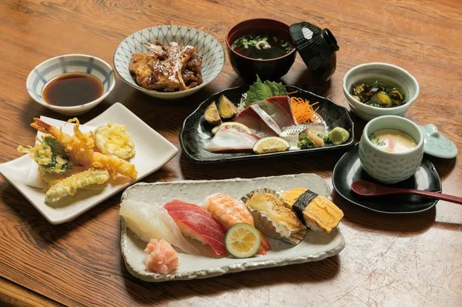 platos fríos japón