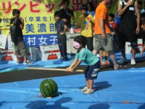 suikawari juego sandia